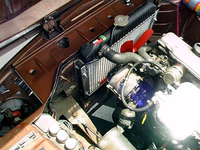 Putting a 320 radiator into a 2002 - Bay Area 02